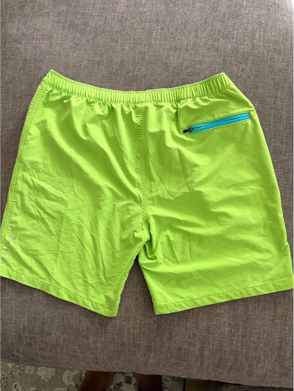 Peter Millar Neon Green Swim Trunks Shorts